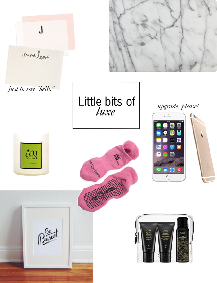 Little bits of luxe