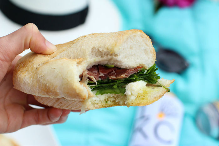 perfect picnic sandwich