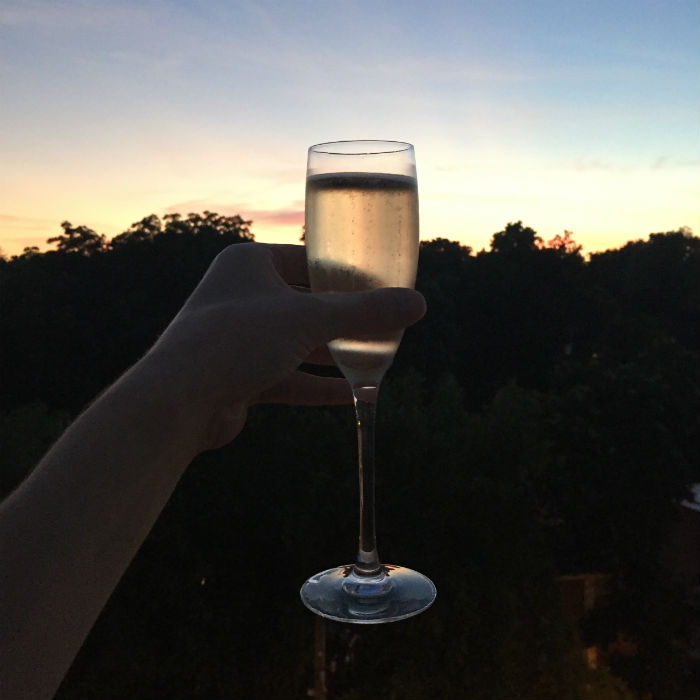 champagne sunsets
