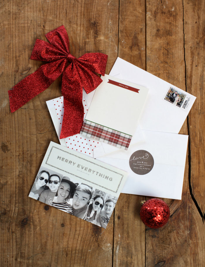 Ordering Christmas cards from @tiny_prints | @jessicazimlich