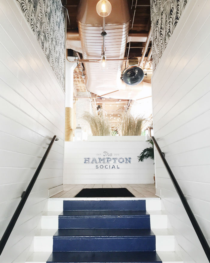 stairway to rosé | the hampton social Chicago