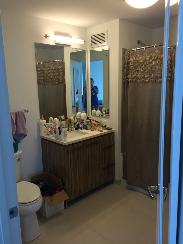 apartment with washer and dryer in river north