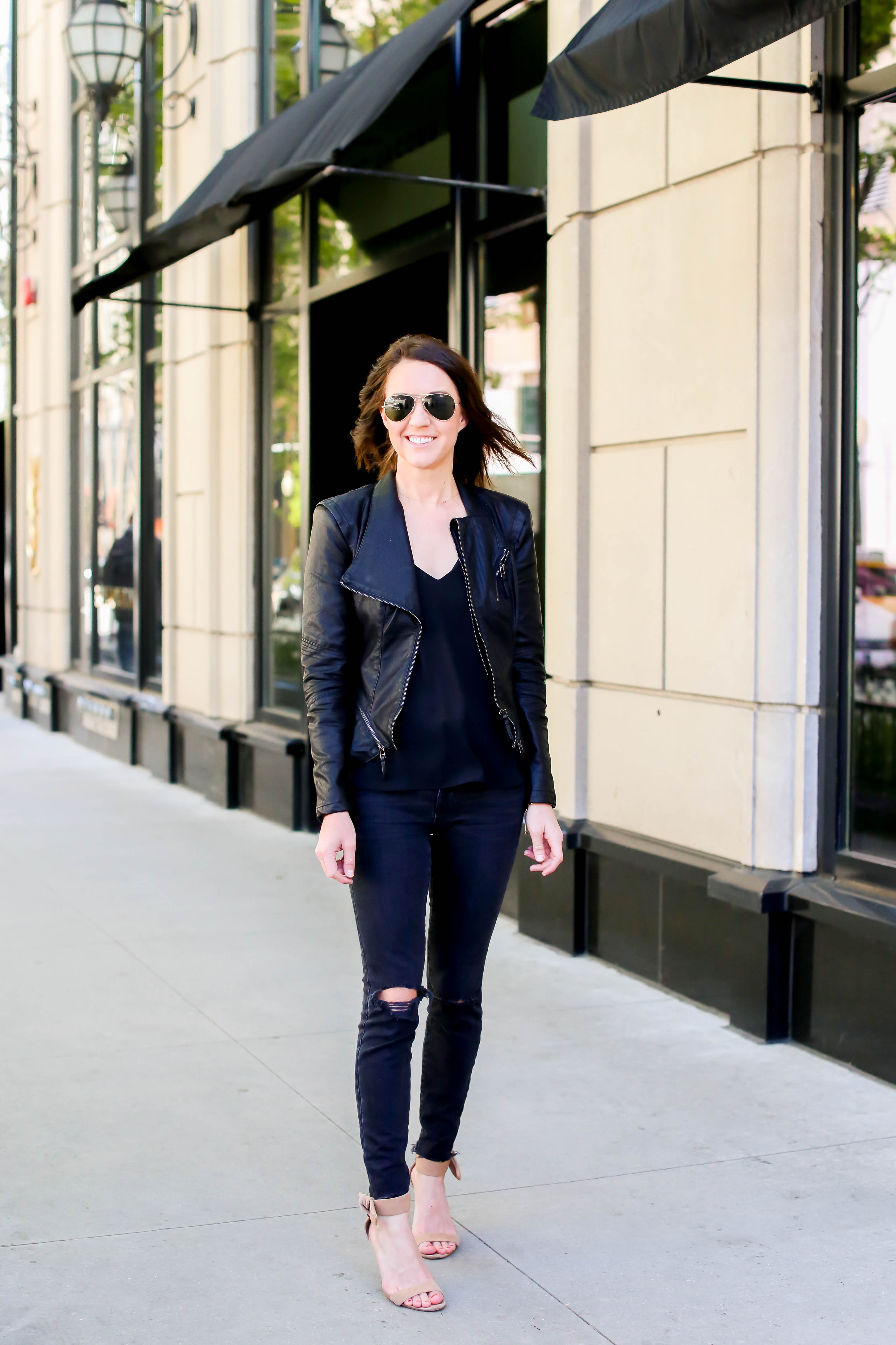 the best faux leather jacket