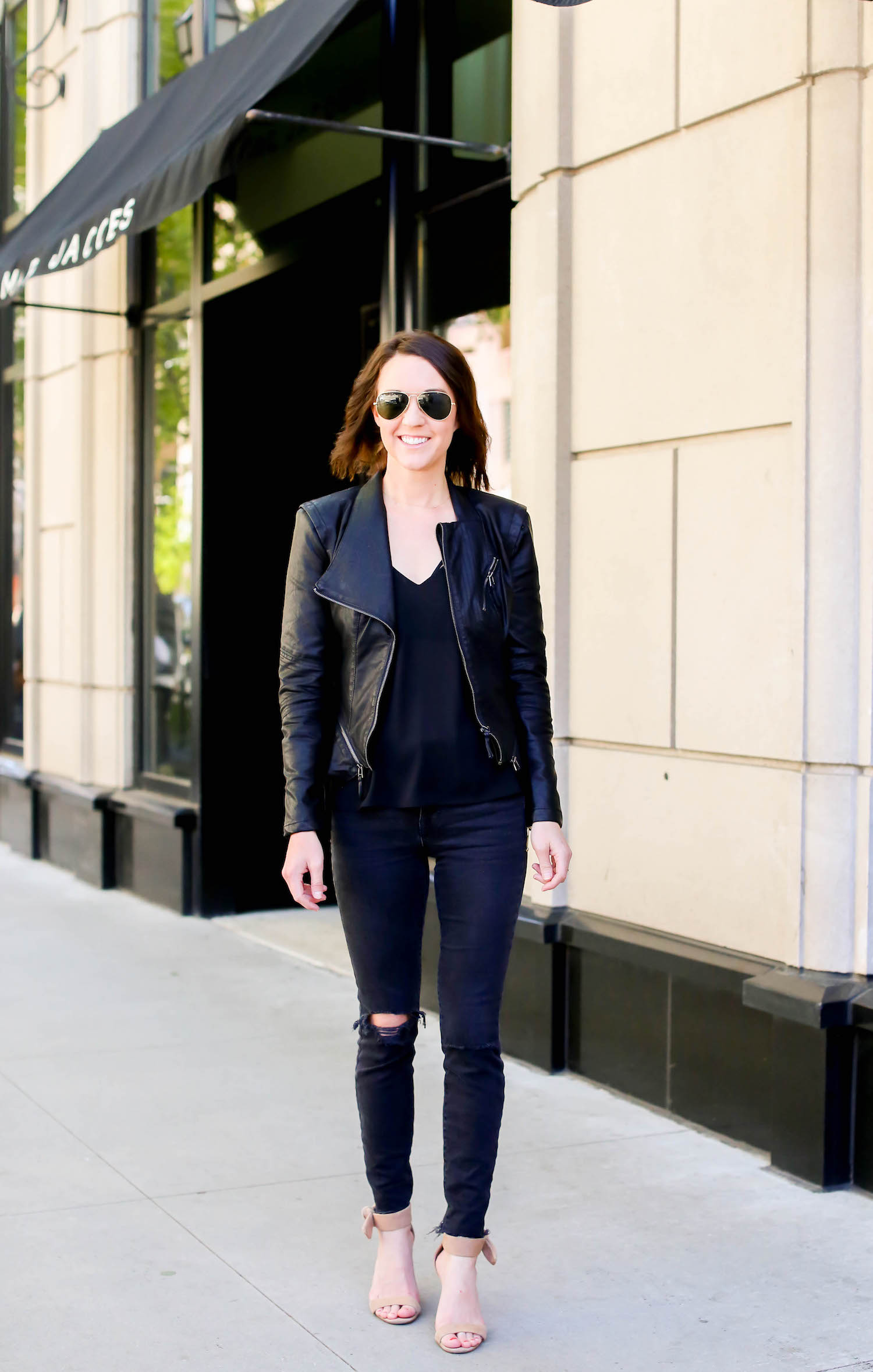 the best faux leather jacket