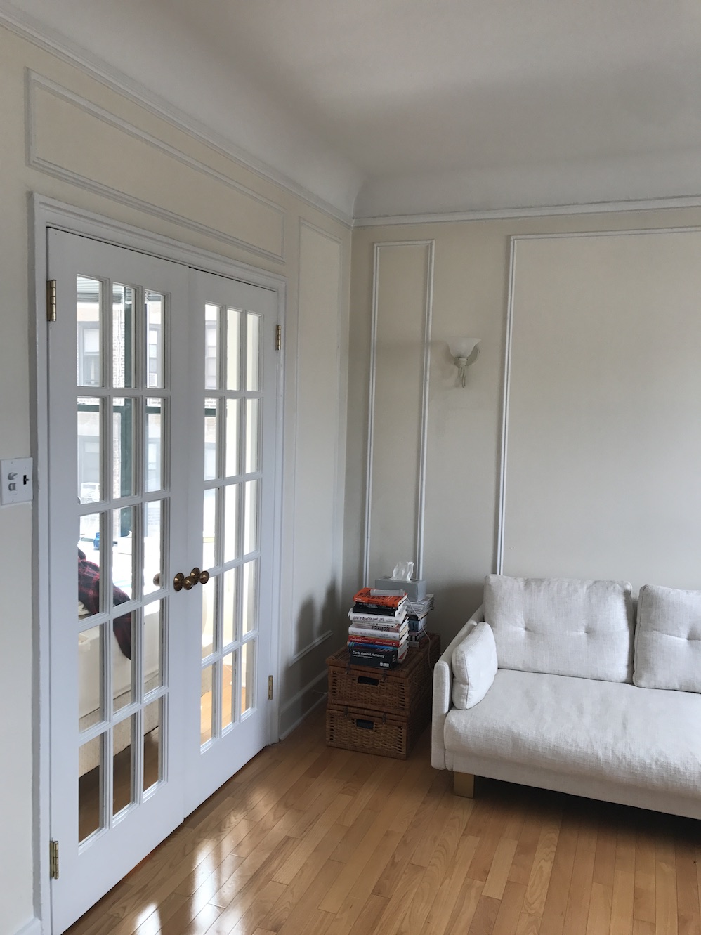 french doors - decorating a small apartment